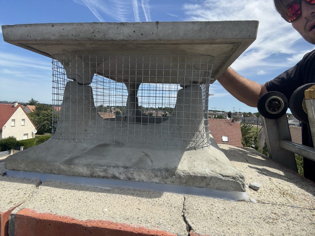 Pose de grillage de cheminée à Douvres-la-Délivrande